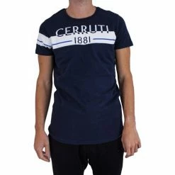 Cerruti 1881 Bande for T-shirts & Polos Couleur Bleu Marine