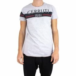 Cerruti 1881 Bande for T-shirts & Polos Couleur Gris