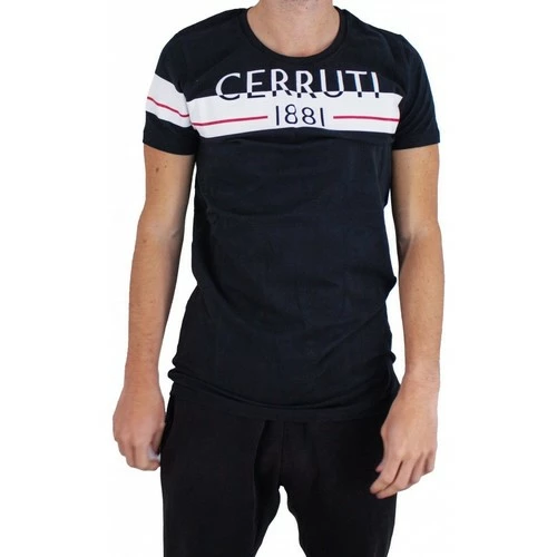 Cerruti 1881 Bande for T-shirts & Polos Couleur Noir 3 Cerruti 1881 Bande for T-shirts & Polos Couleur Noir