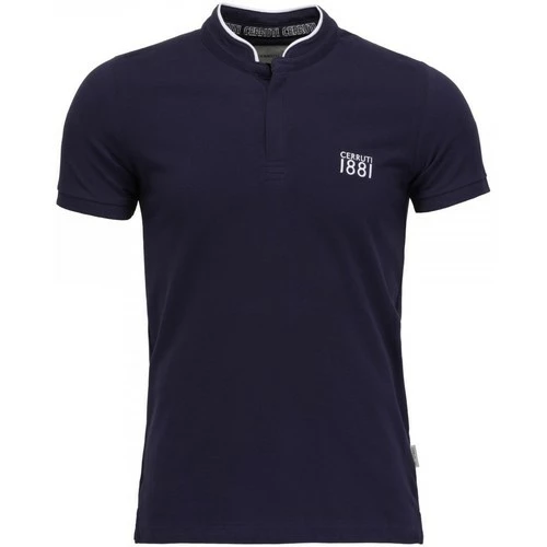 Cerruti 1881 Mao for T-shirts & Polos Couleur Bleu Marine 3 Cerruti 1881 Mao for T-shirts & Polos Couleur Bleu Marine