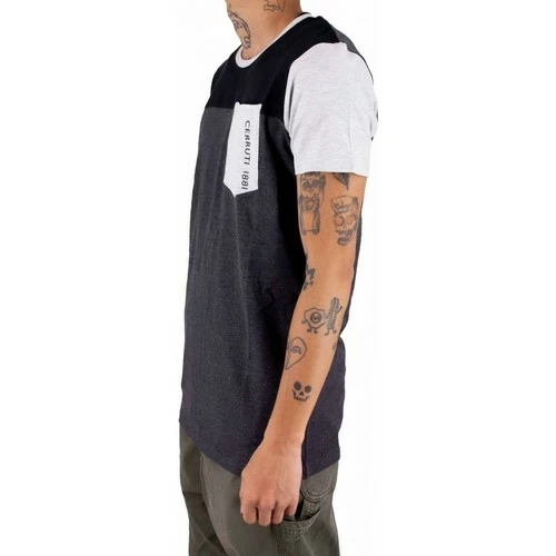 Cerruti 1881 Iseo for T-shirts & Polos Couleur Gris 4 Cerruti 1881 Iseo for T-shirts & Polos Couleur Gris – Image 2