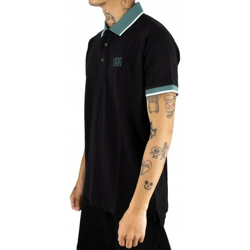 Cerruti 1881 Fillipo for T-shirts & Polos Couleur Noir 4 Cerruti 1881 Fillipo for T-shirts & Polos Couleur Noir – Image 2