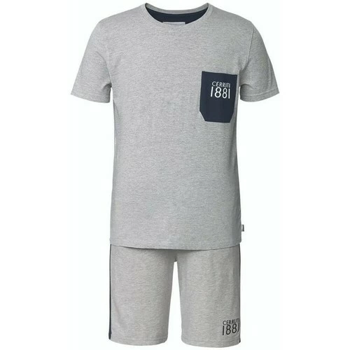 Cerruti 1881 Pyjashort for Pyjamas Couleur Gris 3 Cerruti 1881 Pyjashort for Pyjamas Couleur Gris